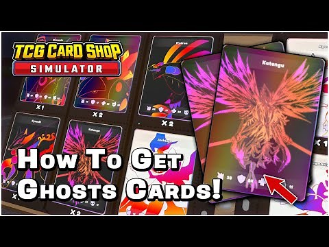 How Do You Get Ghost Cards?? - TCG Card Shop Simulator