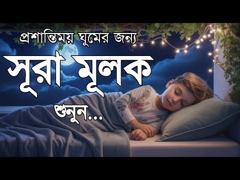 ঘুমানোর আগে এই তেলাওয়াত শুনুন সূরা আল মূলক খুব সুন্দর তেলাওয়াত | Surah Mulk Bangla - Shamsul Haque