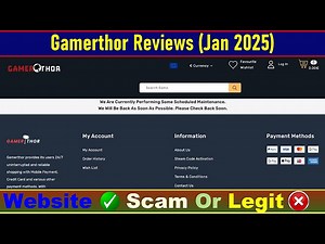 Gamerthor Com Reviews Consumer Reports: Check Gamerthor Is Scam Or Legit? Product Review