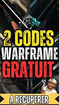 NOUVEAU SUR WARFRAME ? 2 CODES À UTILISER ! 🎁 | Parrainage + Glyph #warframe