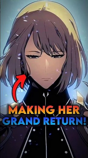 When Will Cha Hae-In Make Her Return in Solo Leveling! Ragnarok#sololeveling #sungjinwoo