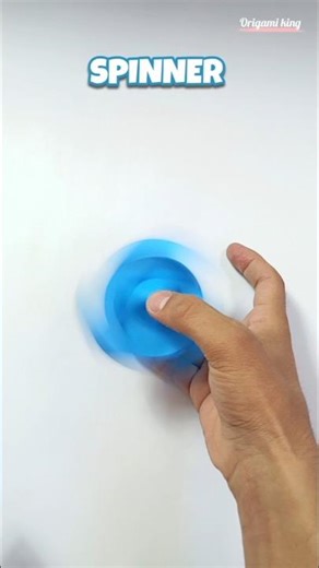 SPINNER ORIGAMI TUTORIAL | HOW TO MAKE SPINNER TOY CRAFT