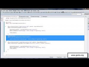 Spring MVC Tutorials 12 - Understanding @ModelAttribute annotation 02 ( using at a method level )