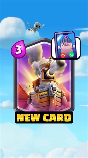 NEW CARD in CLASH ROYALE ⁉️💀💥 #clashroyale