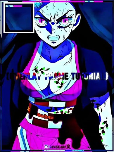 Capcut Easy Overlay Frame Tutorial Phone 📱#anime #manga #capcut #tutorial #editing #fypage #frame