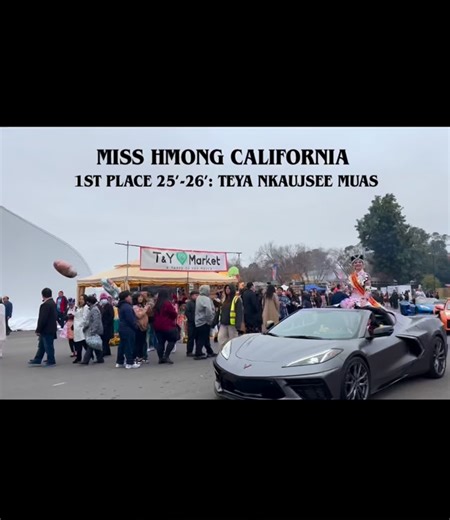 Miss Hmong California 2025-2026 Parade on 11/30/25 passing by the T&Y Market booth at the Sacramento Hmong New Year 🎉 Congratulations to all the amazing contestants, T&Y Market wishes everyone success! 😊 Thank you to the SHNY President & Team for hosting an outstanding Hmong New Year for families, friends, and community members to enjoy a remarkable festival that recognizes the Hmong culture, social-engagements, food, clothing and for creating memories with each other. Here’s to 50 years of th