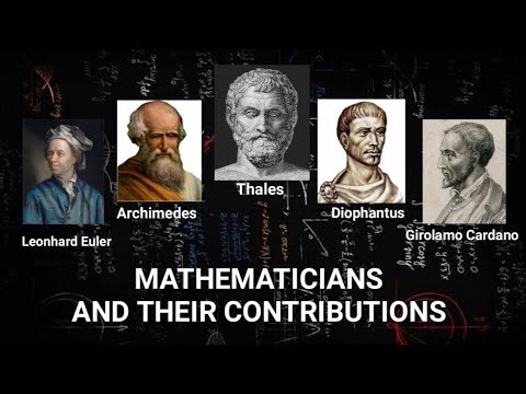 MATHEMATICIANS AND THEIR CONTRIBUTIONS - Part 4 #Mathmajorship #LETmarch2023 HISTORY OF MATHEMATICS
