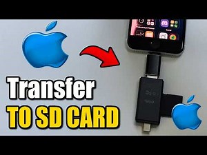 How to Transfer Photos from iPhone to SD Card - Best Guide