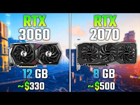 NVIDIA RTX 3060 vs RTX 2070 | Test in 7 Games