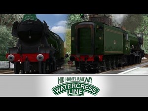 Train Simulator 2020 - My First Reskin - Flying Scotsman at the Mid Hants Railway (Live Stream)