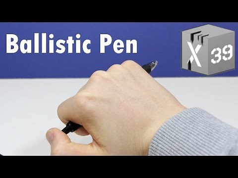How to make a pen shoot like a Ballistic Knife! - Ballistic Pen Tutorial