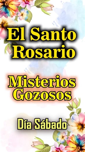 No te pierdas el Santo Rosario Corto de hoy sábado 17 de enero de 2026 al que corresponden los Misterios Gozosos #santorosario #rosariodehoy #rosariodelsabado #santorosariodehoy #rosario | El Santo Rosario de hoy