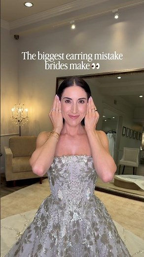 The Biggest Earring Mistake Brides Make