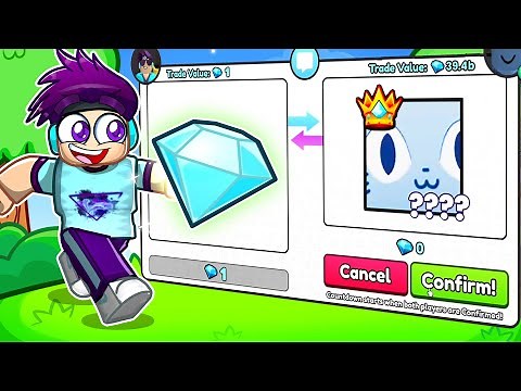 Trading From 1 GEM to TITANIC CAT in 24 Hours!