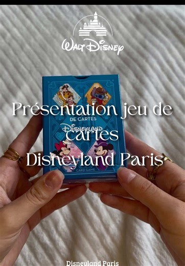 Jeu de cartes Disneyland Paris : souvenir à 10€