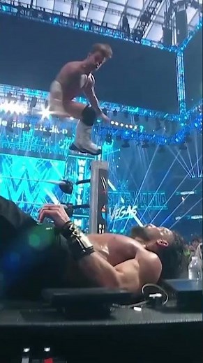 CM Punk got some payback! 😮‍💨 #WrestleMania