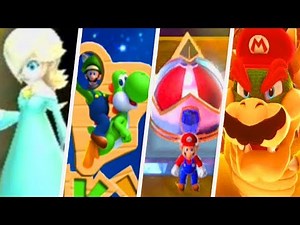 Evolution of Secret Final Levels in Super Mario Games (1986 - 2017)