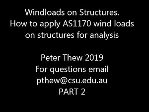 Wind on Structures Part 2 of 4.