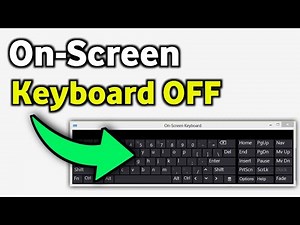 How to Disable the On-Screen Keyboard (Windows Full Guide)