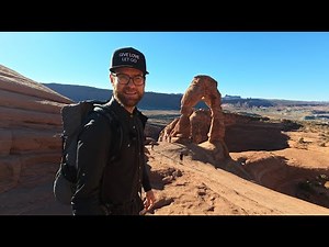 Exploring Arches and the Red Rocks of Utah, Freezing Temps, Winter Desert Camping
