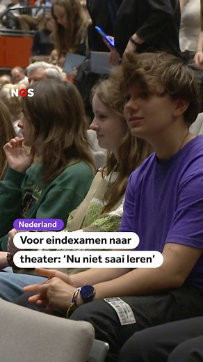 NOS Stories | Het verhaal Antigone zit in het eindexamen Grieks 📜 #Antigone #theater #NOSstories | Instagram