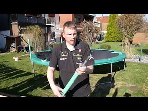 Aufbau Trampolin Ultrasport 430