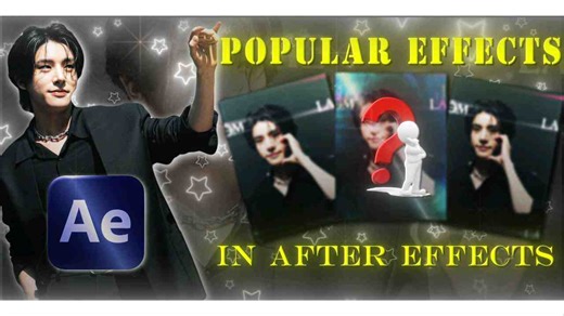 【ae教程】Top 3 Popular After Effects Effects Best effects for beginner