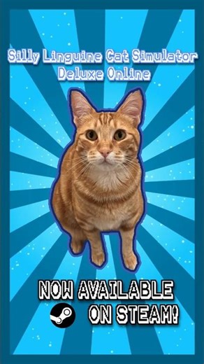 FREE ON STEAM - SILLY LINGUINE CAT SIMULATOR DELUXE ONLINE - (Event Submission) ‪@SLCSDO‬ #cat