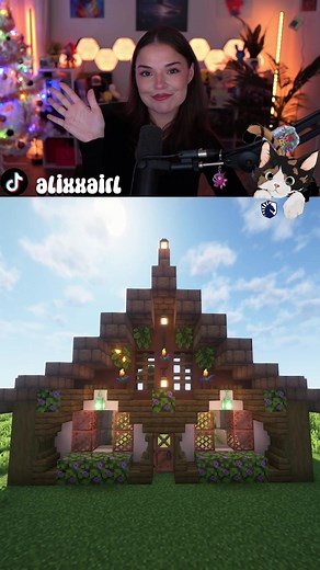 Building a Cat Cafe in Minecraft's Libbie Universe