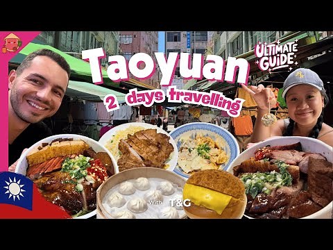 🇹🇼 How to spend 2 days in Taoyuan, Taiwan: Food, Night market, Xpark Aquarium, Morning Market