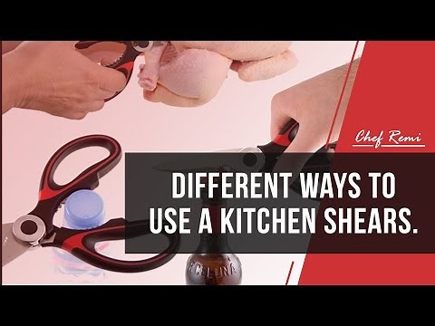Different Ways to Use Your Kitchen Shears