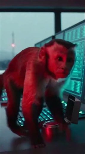 Mischievous Monkey Triggers Base Lockdown! #MonkeyBusiness #SecurityBreach