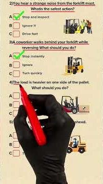 Want to boost your forklift skills? Test your knowledge now!#forklift #forkliftsafety