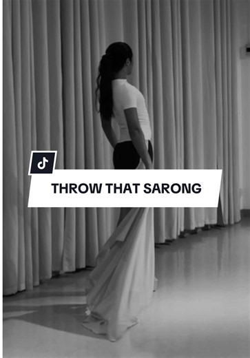 Sarong Play Dance: Throw That Sarong Move