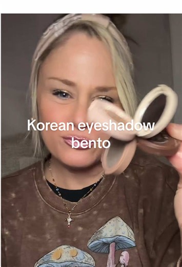 Compact, stackable, eye shadow bundles! 6 highly pigmented Korean Bento Dual Bundle eyeshadows! Buildable, blends seamlessly, no creasing, no fading, smooth, non chalky texture! Travel friendly bundles w/ cute lil mirrors! Amazing quality for the price! @Kaja Beauty #koreanmakeup #eyeshadow #makeuppalette #tiktokshopholidayhaul #travelmakeup