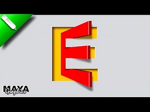 Master 3D Perspective Logo Design in CorelDRAW | Create Stunning Logos Maya Graphics | #Coreldraw