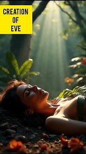 The Creation of Eve | Adam and Eve 👫#CreationOfEve #GenesisStory #GardenOfEden