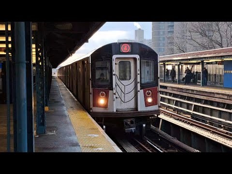 R142 & R142A (4) Train Action @ Mosholu Parkway
