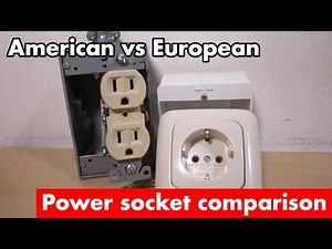 American vs European Power Sockets: What's The Difference?
