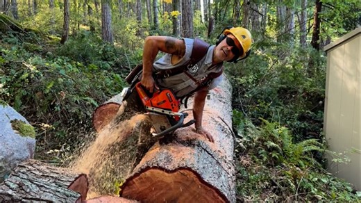 Buckin’ Billy Ray | Ah you know ! Call it what ya want! I’d rather be doin’ nothin’ else. #husqvarna #logger #logging #timberfaller #love #evolve #firewood... | Instagram