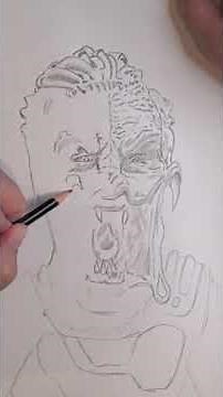 Sketching Predator – Badlands