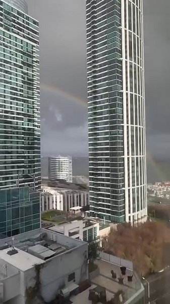 Beautiful rainbow in San Francisco! Soha Zadeh took this shot Saturday afternoon. Spectacular! | J.R. Stone ABC 7 News