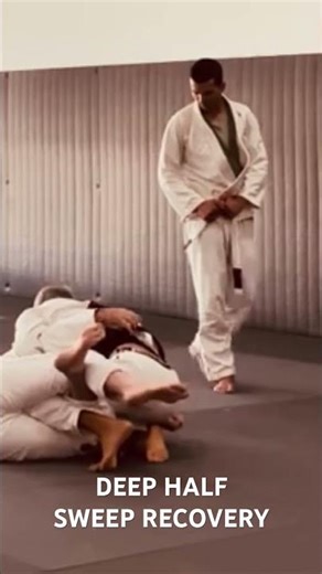 JIUJITSU FLOW SESSION SHIRT ENTRY 4: DEEP HALF SWEEP RECOVERY #ironhousebjj #bjj #flowhold #jiujitsu