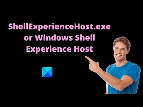 ShellExperienceHost.exe crashes, suspended or stopped working in Windows 11