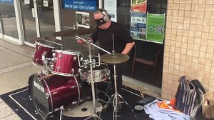 5.2K views · 113 reactions | The Lone Drummer ‘raging against the machine’ to urge Andrew Constance to halt logging in Corunna State Forest and save the masked owl. | Bega District News | Facebook