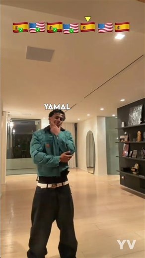 Lamine Yamal & Speed Cute Dance Moves 😍🔥 #Shorts