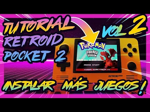 🕹️TUTORIAL RETROID POCKET 2 📢 Cómo añadir MÁS JUEGOS [Roms]► External Games en el LAUNCHER PANDORA