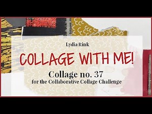 COLLAGE WITH ME! - How to create abstract collage art