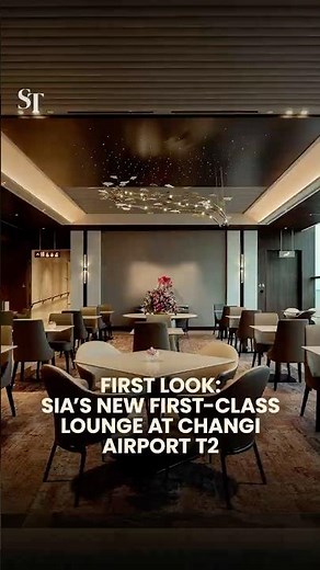 First look: SIA’s new first-class lounge at Changi Airport T2