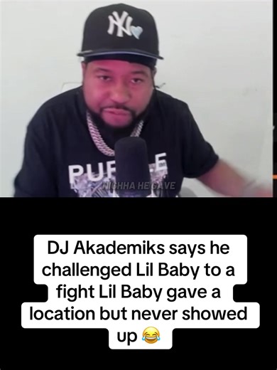 DJ Akademiks Challenges Lil Baby to a Fight in Atlanta
